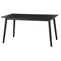Lifestorey Whitney Rectangular Dining Table Black