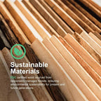 MAISONS : Intérieur + Extérieur Fauteuil sans accoudoirs modulaire moderne Povoa en chenille avec dossier extensible marron clair