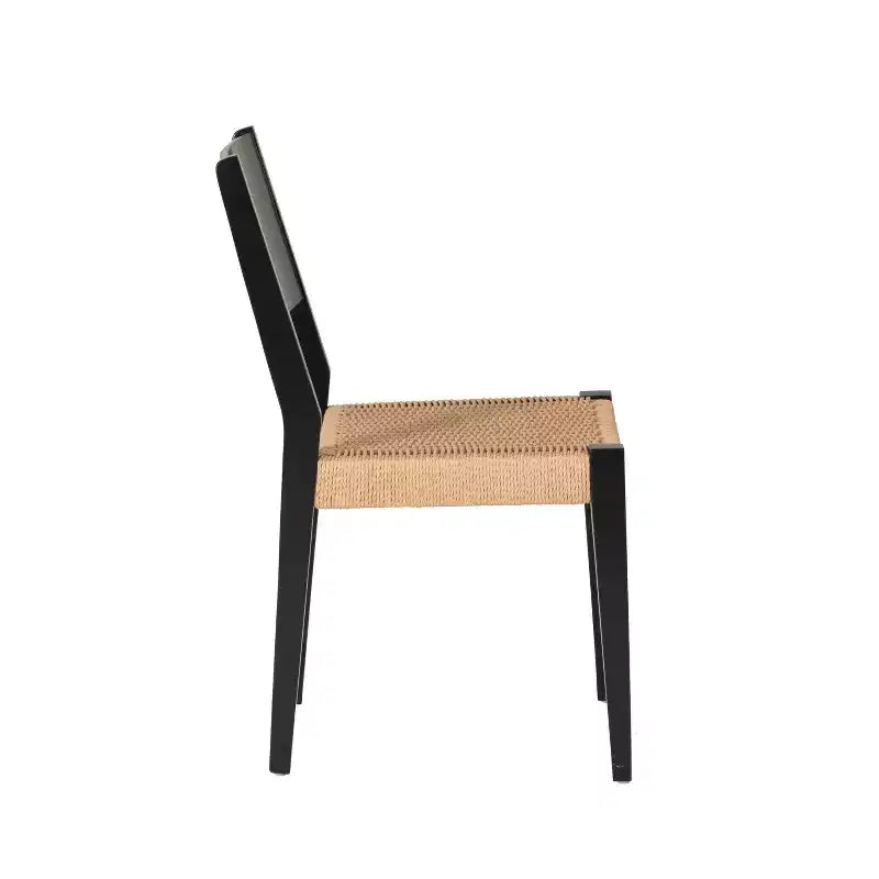 Powell Ensemble de 2 chaises d'appoint Clara noires