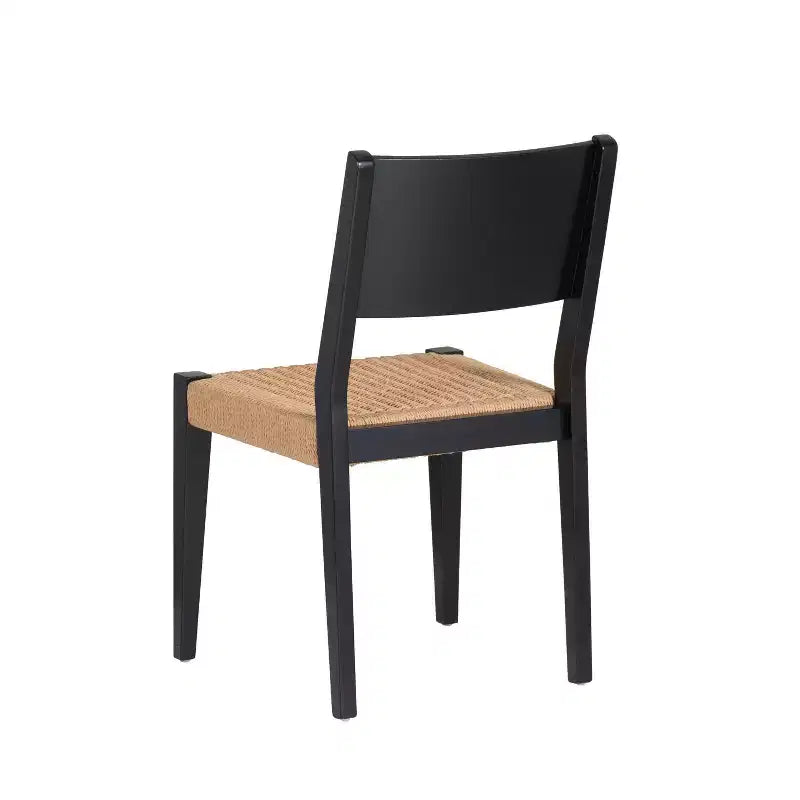 Powell Ensemble de 2 chaises d'appoint Clara noires