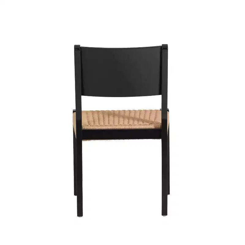 Powell Ensemble de 2 chaises d'appoint Clara noires