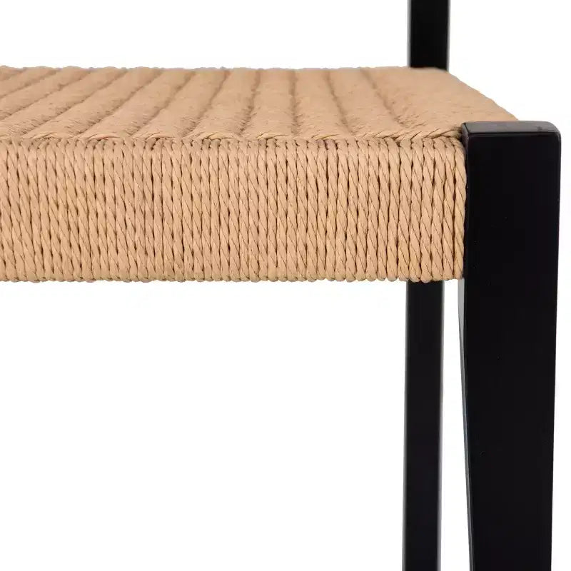 Powell Ensemble de 2 chaises d'appoint Clara noires