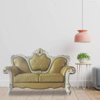 Canapé Picardie Acme Furniture Similicuir Caramel/Finition Perle Antique