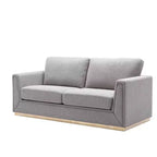 Canapé Valin 77 po en lin gris Acme Furniture