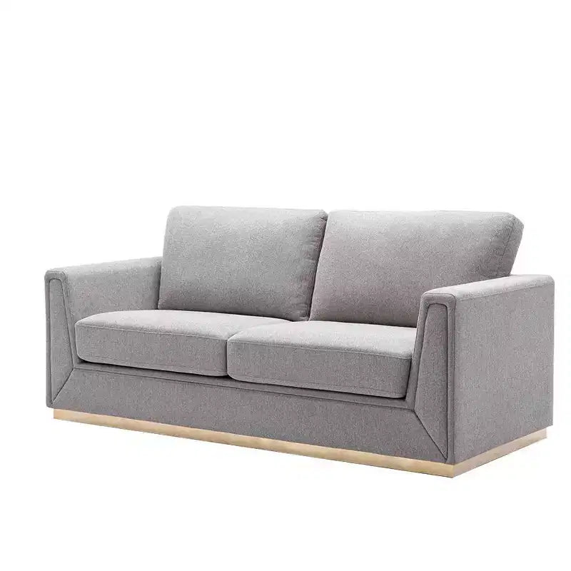 Canapé Valin 77 po en lin gris Acme Furniture