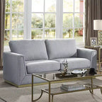 Canapé Valin 77 po en lin gris Acme Furniture