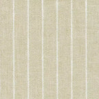 Fauteuil d'appoint en bois beige - HomePop : Fauteuil rembourré traditionnel, motif rayé, capacité de 113 kg, mobilier de salon