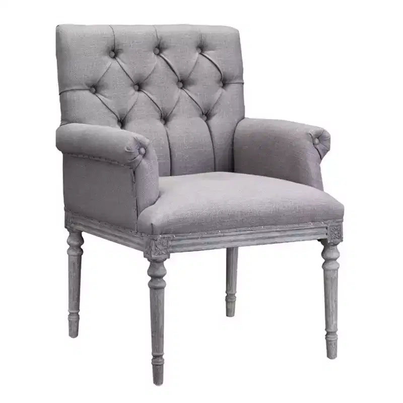 Boraam Keegan Accent Armchair Whitewashed Oak