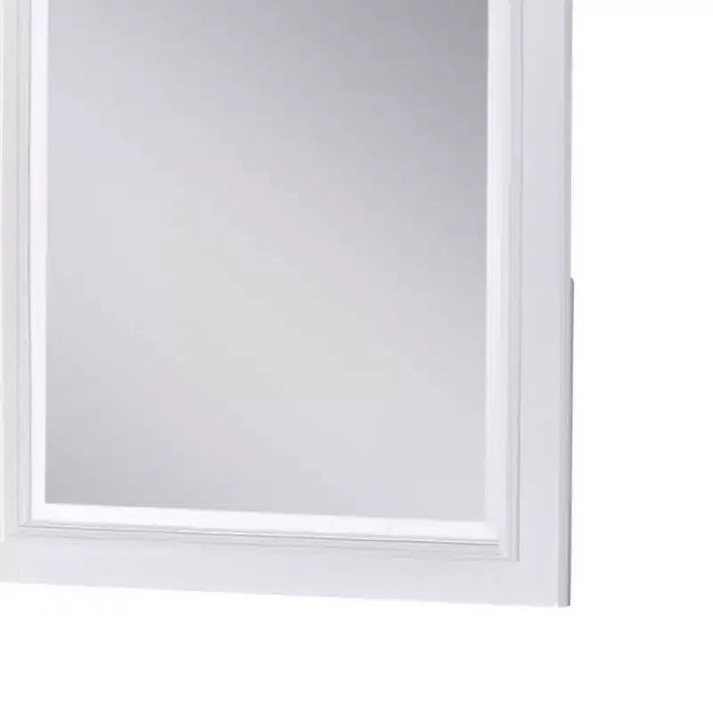 Miroir de commode Lacey Acme Furniture blanc
