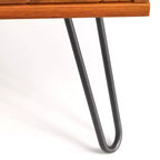 Lifestorey Alexandria, commode à 4 tiroirs en chêne : Rangement vertical moderne, finition placage MDF, 120,1 cm de hauteur