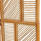 Paravent Contemporain en Bois Marron - Olivia & May