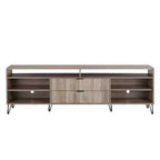 Manhattan Comfort 85" Dumbo TV Stand for TVs up to 80" Rustic Gray