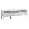 Buylateral Marquise Modern TV Stand for TVs up to 60" White