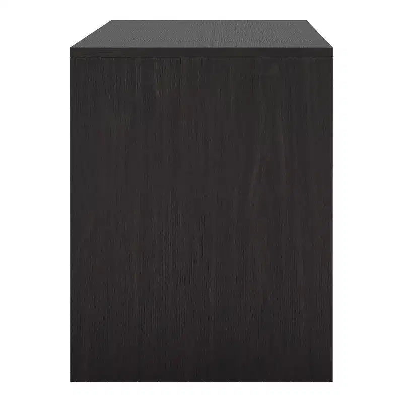 Meuble TV moderne 24/7 Shop At Home Jenny pour téléviseurs jusqu'à 70 po : Fini expresso, cadre en bois, étagères ouvertes, capacité de 150 lb