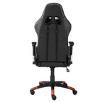 Brassex 52" Lucas Gaming Chair Black/Red