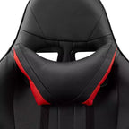 Brassex 52" Lucas Gaming Chair Black/Red