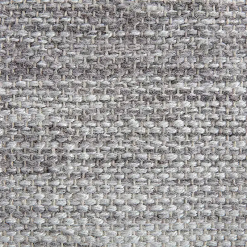 Rincon Ottoman Gray/Ivory - Anji Mountain: Contemporary Handmade Square Upholstered Furniture, Ombre Design, 35"x35"x16"
