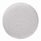 Fisk Fabric and Wood Ottoman Footstool Light Gray/Walnut Brown - Baxton Studio: Plywood & Polyester, No Assembly Required