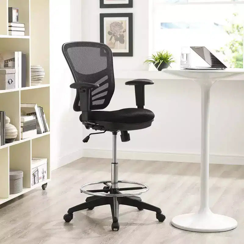 Chaise de Dessin Articulate Noire - Modway