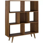 Étagère Realm 132 cm Noyer - Modway