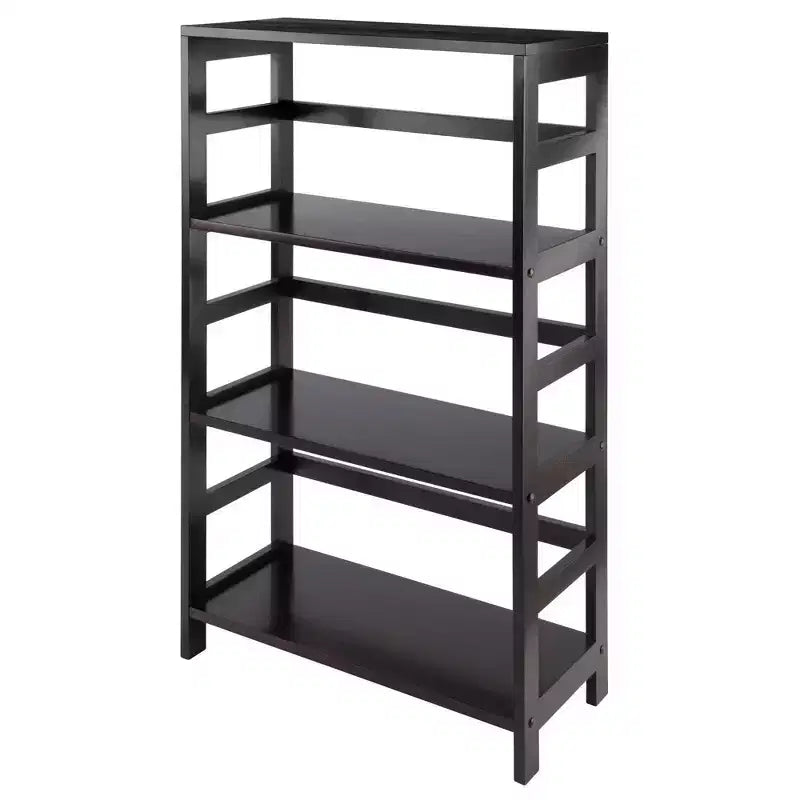 Étagère de rangement 42 po 7 pièces Leo avec paniers expresso/chocolat - Winsome