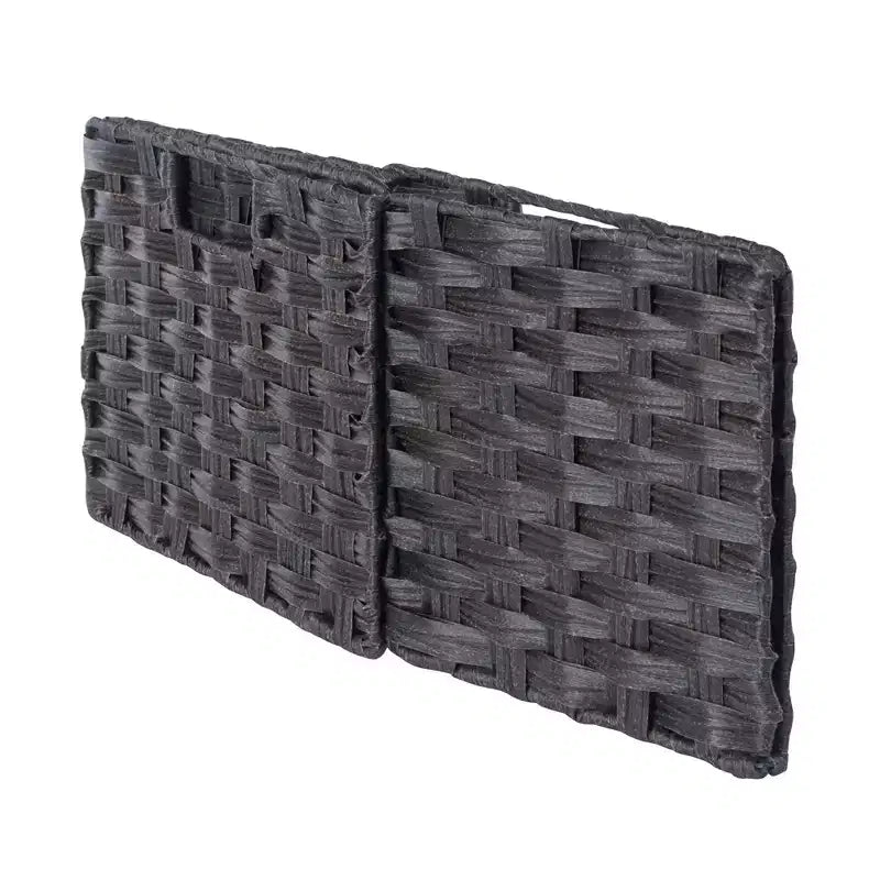 Étagère de rangement 42 po 7 pièces Leo avec paniers expresso/chocolat - Winsome