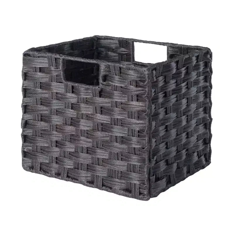 Étagère de rangement 42 po 7 pièces Leo avec paniers expresso/chocolat - Winsome