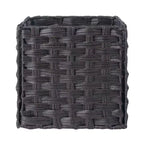 Étagère de rangement 42 po 7 pièces Leo avec paniers expresso/chocolat - Winsome
