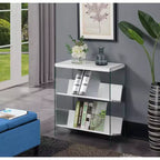 Bibliothèque SoHo blanche 27,75" - Breighton Home