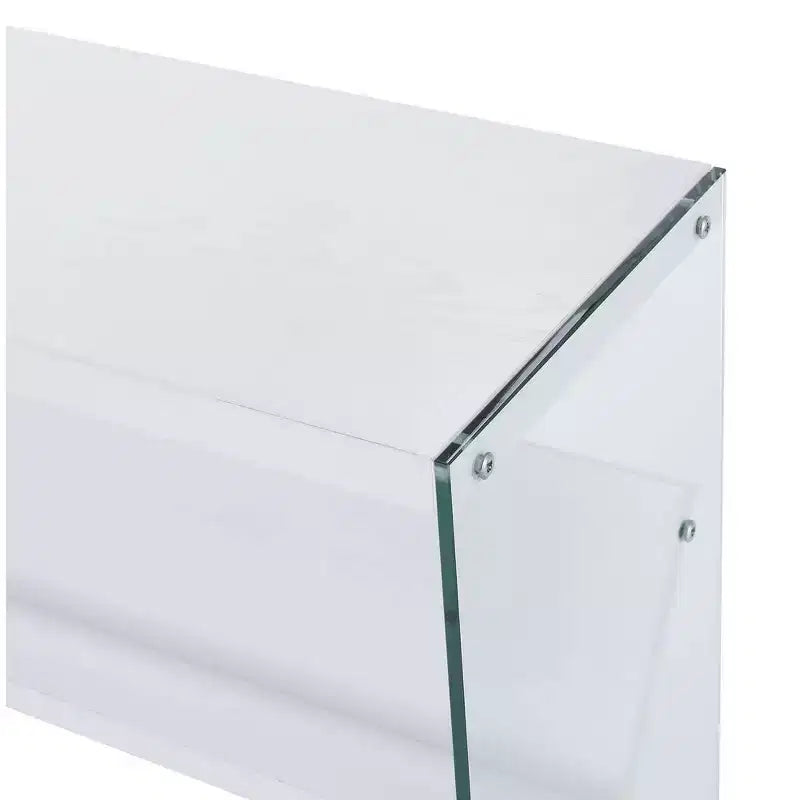 Bibliothèque SoHo blanche 27,75" - Breighton Home