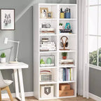 Étagère étroite blanche 6 niveaux LITTLE TREE 70,9 po