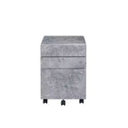 Jurgen File Cabinet Faux Concrete - Acme Furniture