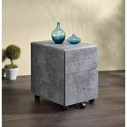 Jurgen File Cabinet Faux Concrete - Acme Furniture