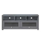 Durbin TV Stand for TVs up to 60" Gray - Techni Mobili