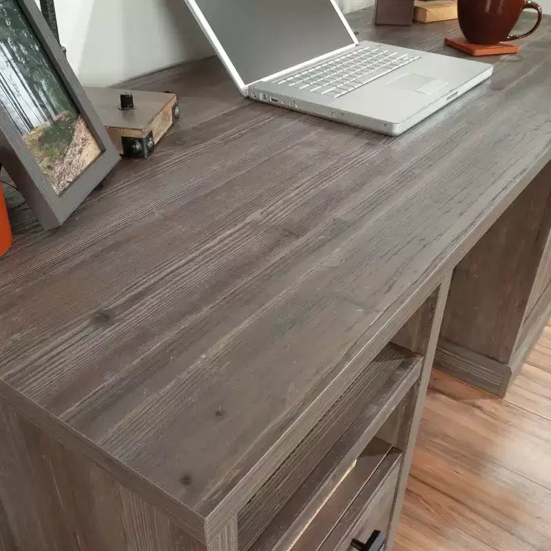 Bureau informatique Sauder Aspen Post coloris pin de Pebble