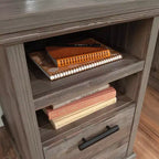 Bureau informatique Sauder Aspen Post coloris pin de Pebble
