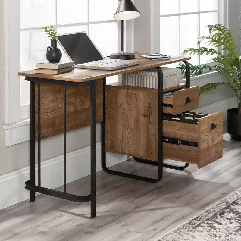Bureau Sauder Station House Chêne Ciselé