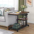 LITTLE TREE Bureau mobile de type C Marron rustique