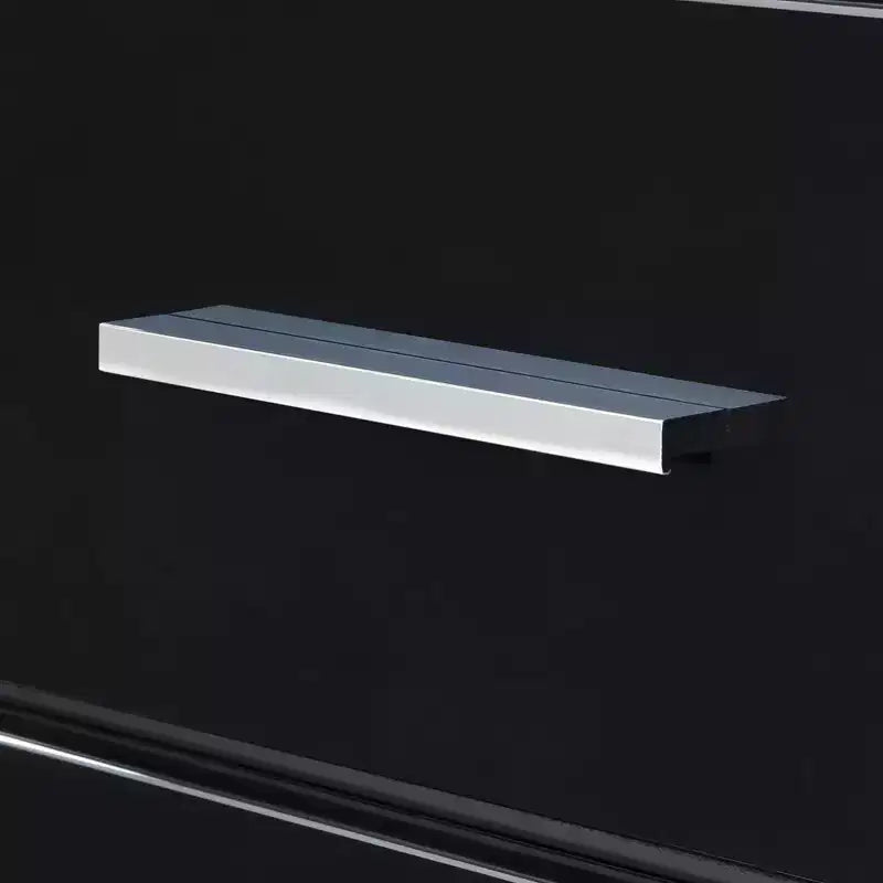 Table de chevet Hudson 2 tiroirs Noir - ClickDecor