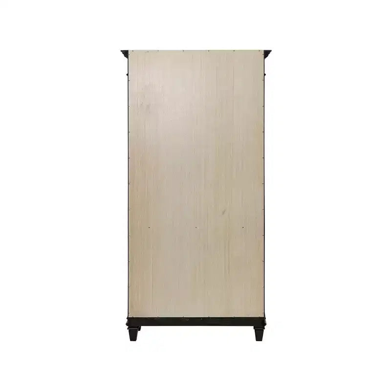 78" Hartford Open Bookcase Brown - Martin Furniture: Arched, 5-Shelf Wood Storage