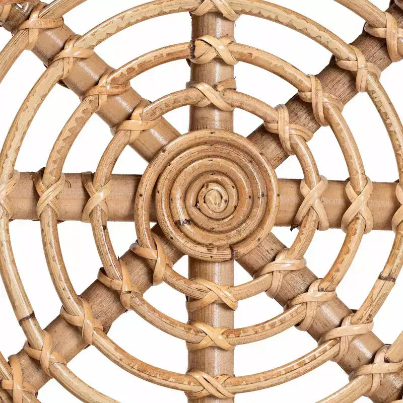 Table d'appoint Jacinda en rotin bali &amp; pari, marron naturel