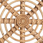 Table d'appoint Jacinda en rotin bali &amp; pari, marron naturel