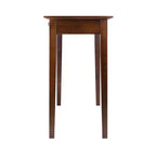 Winsome Rochester Console Table Noyer Antique : Table de Canapé en Bois Massif avec Tiroir de Rangement