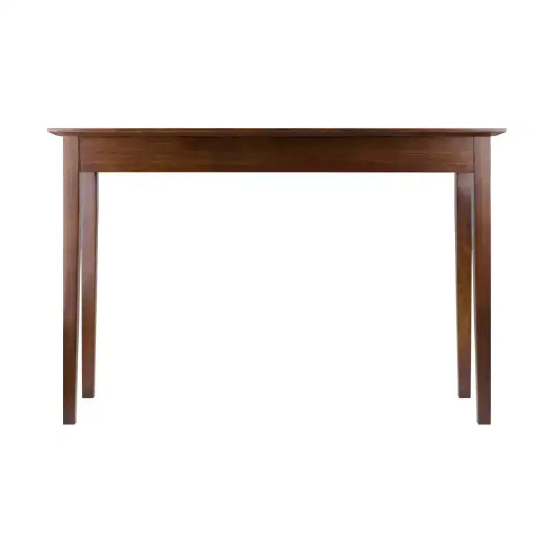 Winsome Rochester Console Table Noyer Antique : Table de Canapé en Bois Massif avec Tiroir de Rangement
