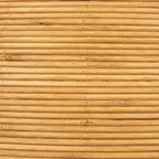 Table d'appoint ronde Storied Home en tonneau naturel