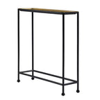 Table d'appoint Tivoli Comfort Pointe Laiton/Bronze antique : Plateau amovible, Aucun assemblage requis, Cadre métallique