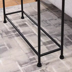 Table d'appoint Tivoli Comfort Pointe Laiton/Bronze antique : Plateau amovible, Aucun assemblage requis, Cadre métallique