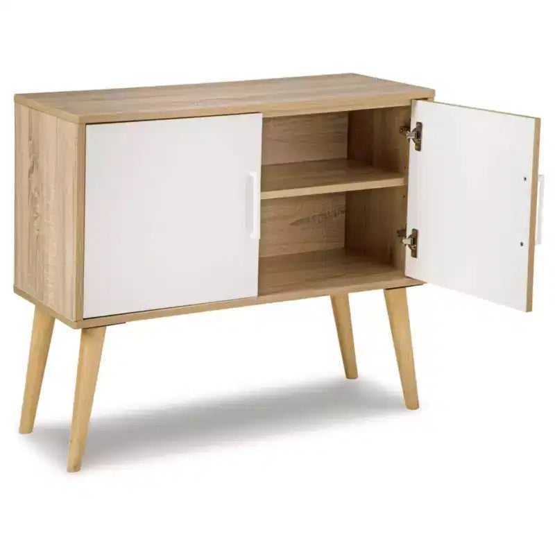 Meuble d'appoint Orinfield naturel/blanc – Signature Design by Ashley
