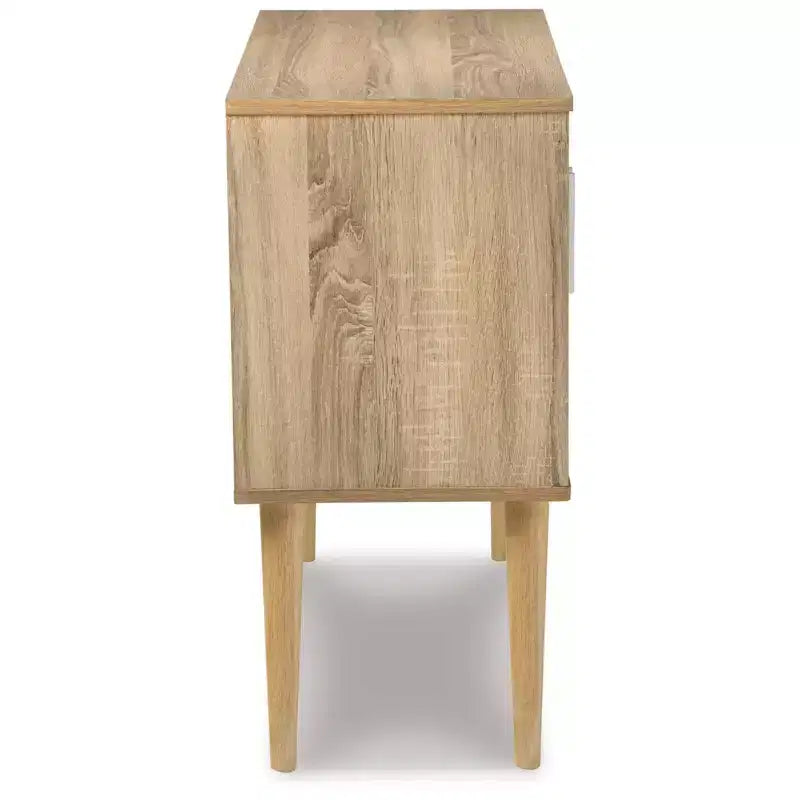 Meuble d'appoint Orinfield naturel/blanc – Signature Design by Ashley