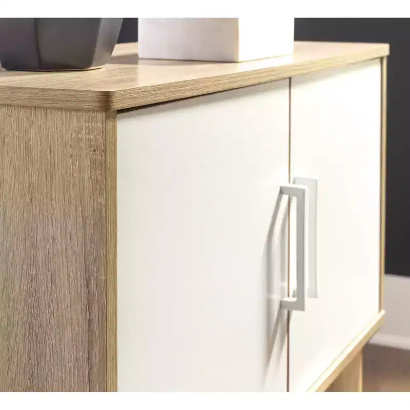 Meuble d'appoint Orinfield naturel/blanc – Signature Design by Ashley